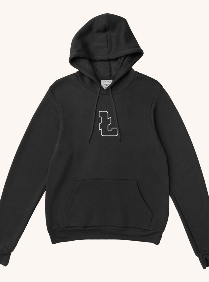 lazarski university hoodie l black 1