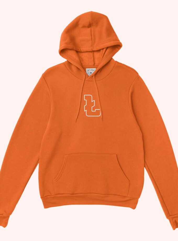 lazarski university hoodie l orange
