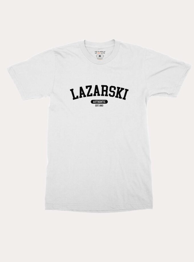 lazarski university tshirt authentic black