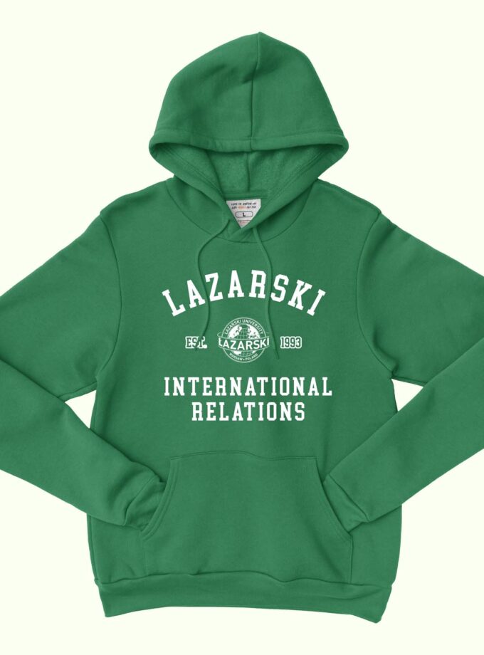 lazarski university hoodie international relations 1