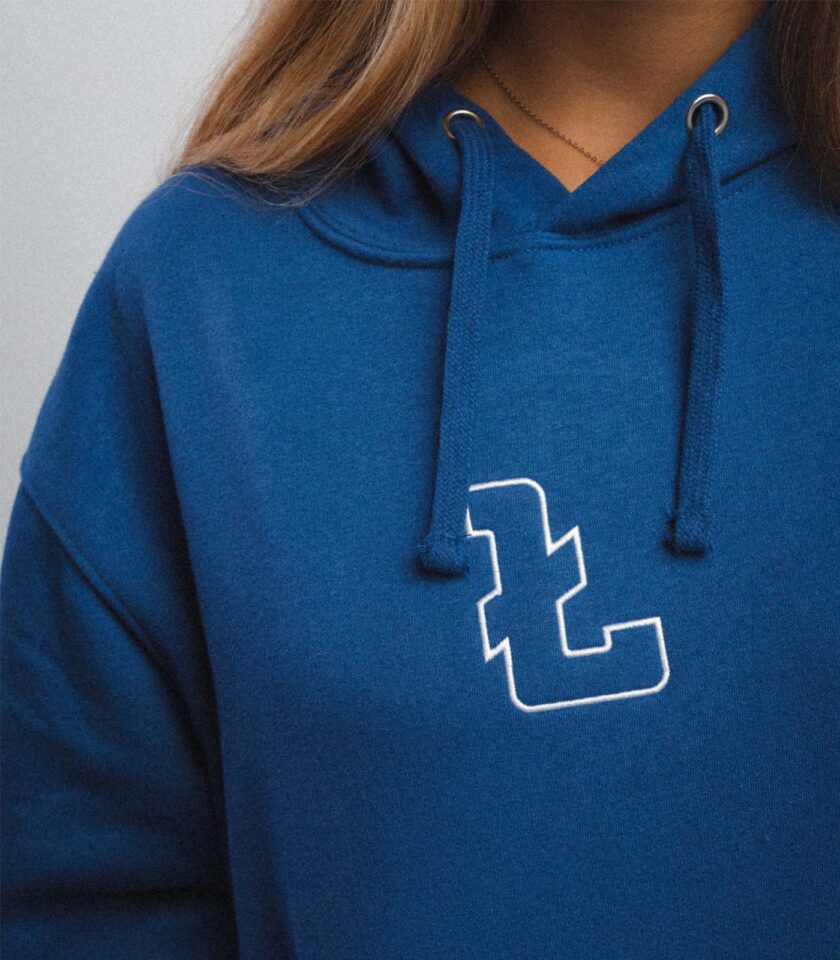 lazarski university hoodie l blue 2