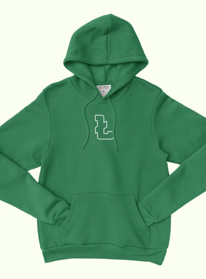 lazarski university hoodie l green